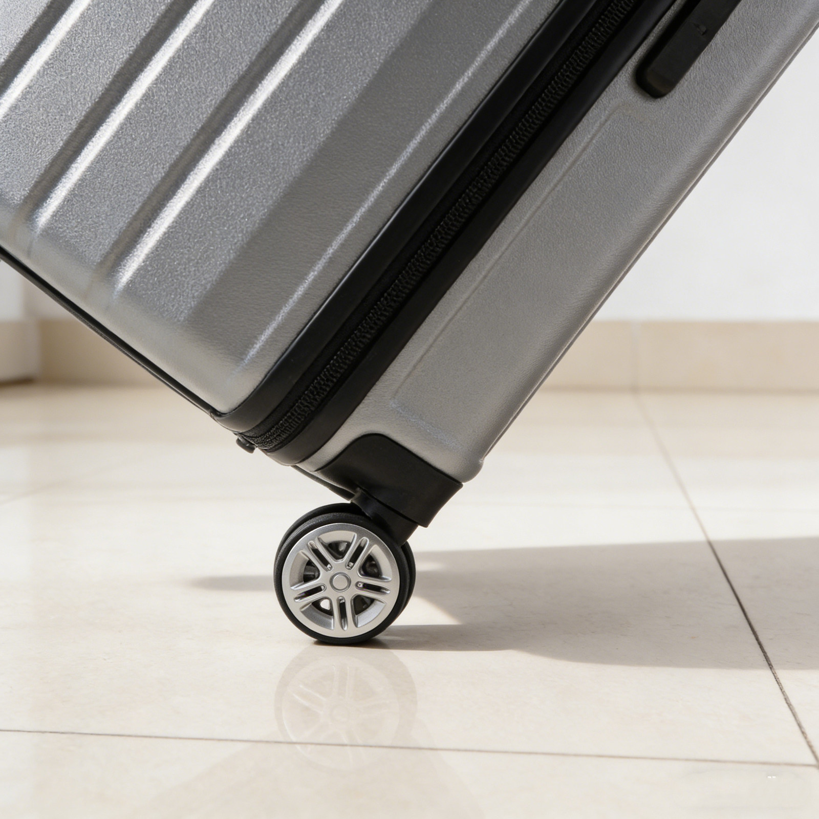 Luggage Wheel Replacement - 4Pcs Luggage Swivel Wheels Stable Rubber