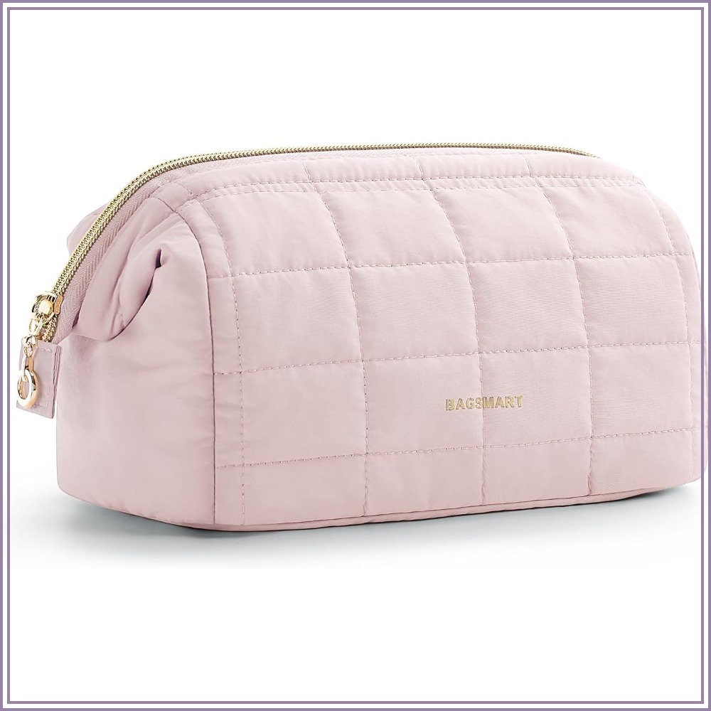 Travel Accessories Bag - Puffy Makeup Bag Travel Toiletry Organizer,