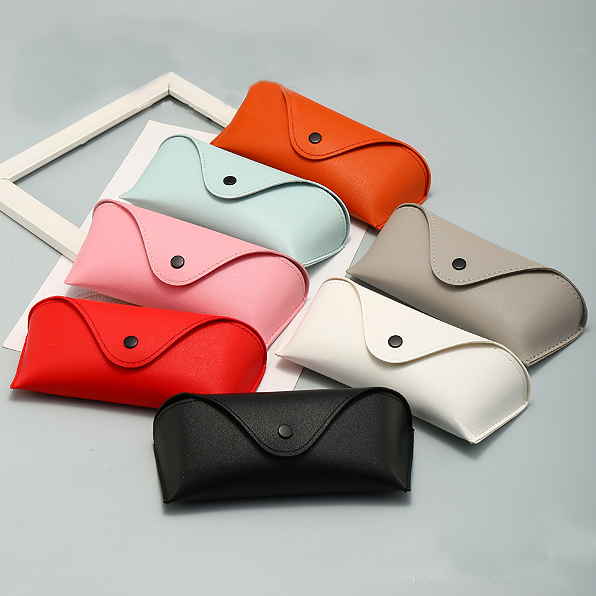1pc Soft PU Leather Sunglasses - Travel Accessories Pouch For Women reseña y precio