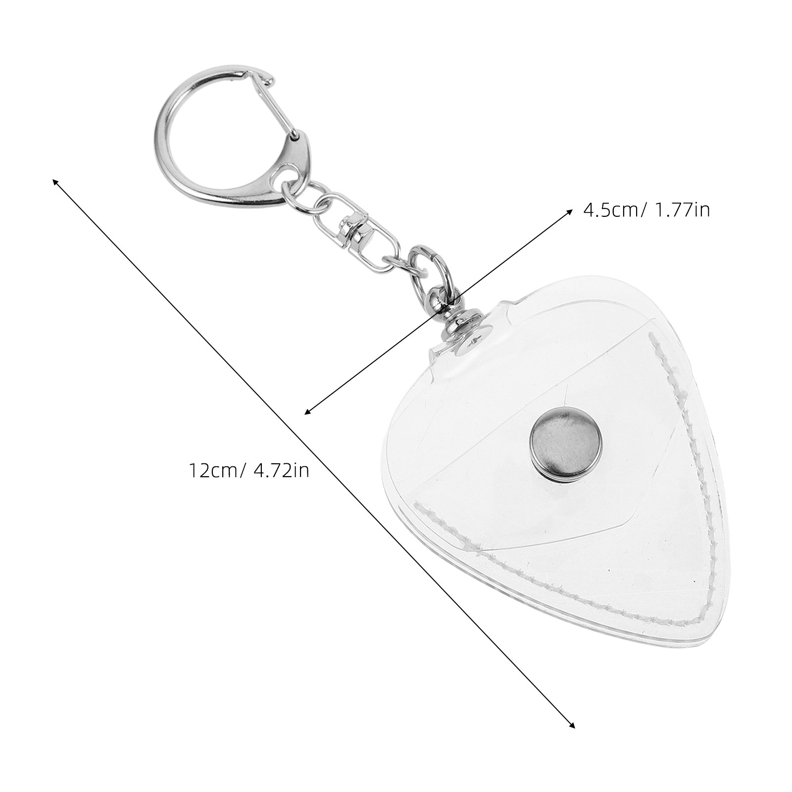 Transparent Guitar Pick Holder - Travel Accessories Bag reseña y precio