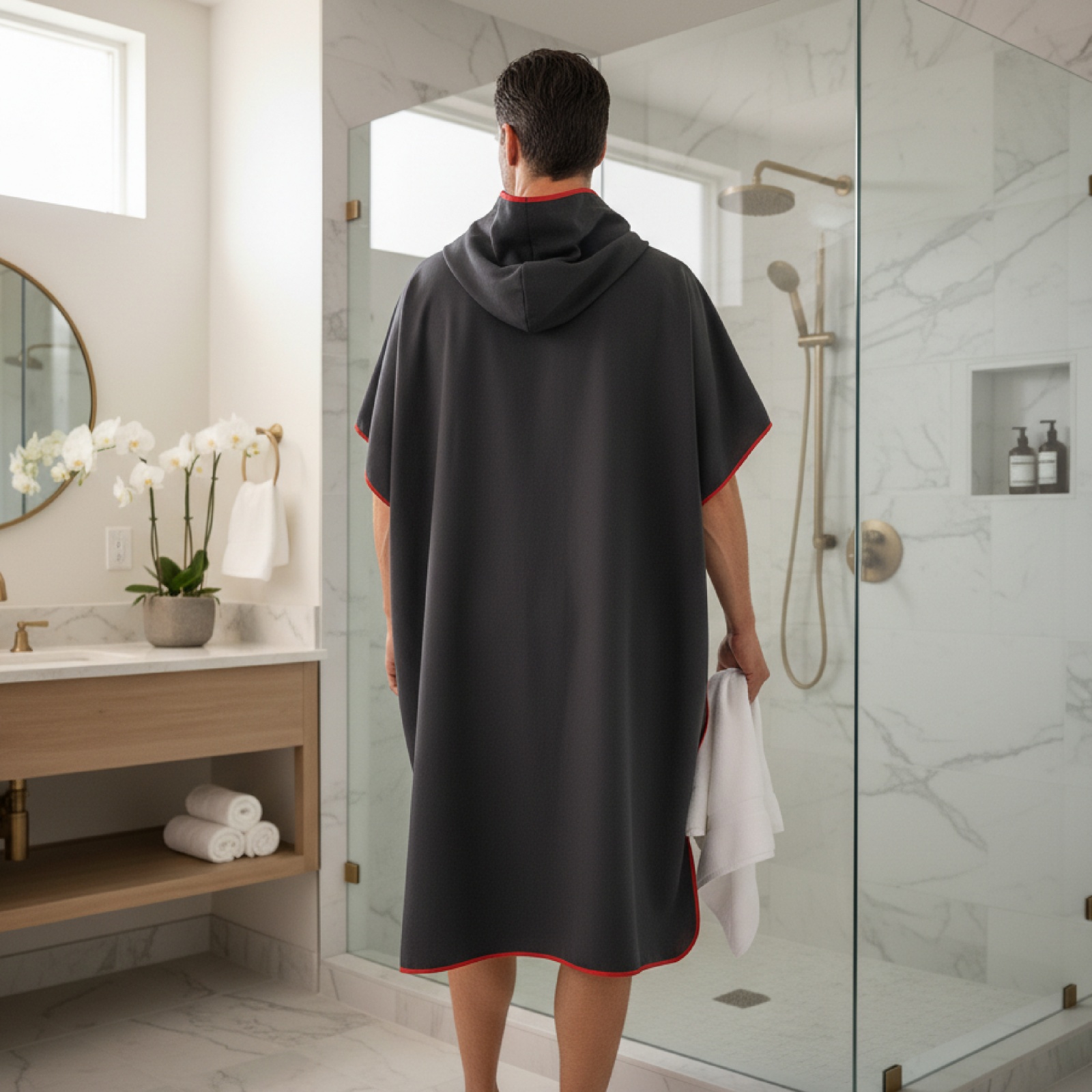 Quick Dry Poncho 80x100cm in B - Travel Towel Quick Dry reseña y precio
