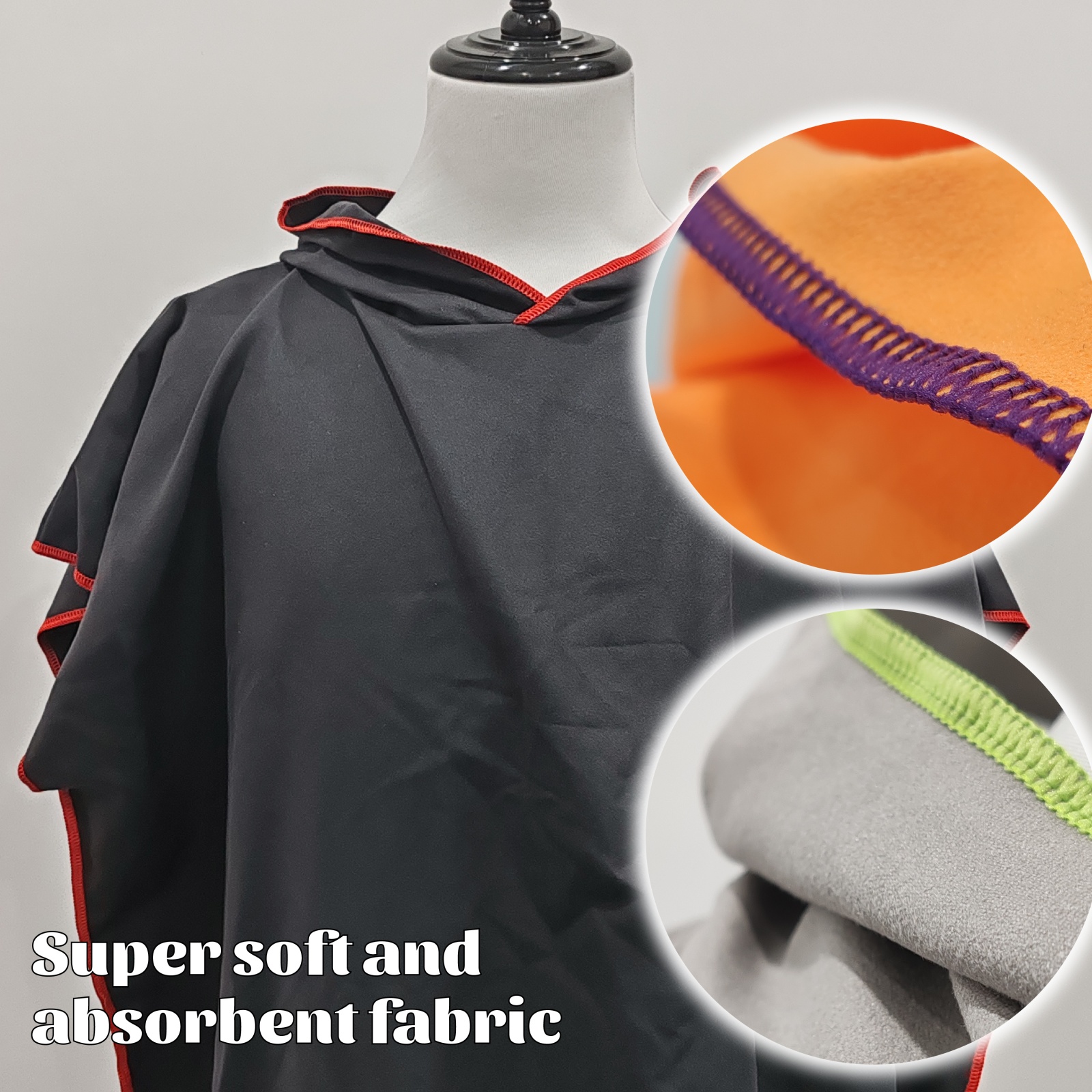 Quick Dry Poncho 80x100cm in B - Travel Towel Quick Dry reseña y precio