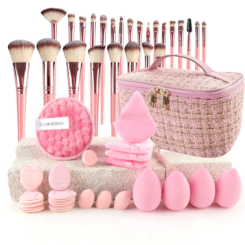 Makeup Brush Set Chic Fragranc - Travel Accessories Bag reseña y precio