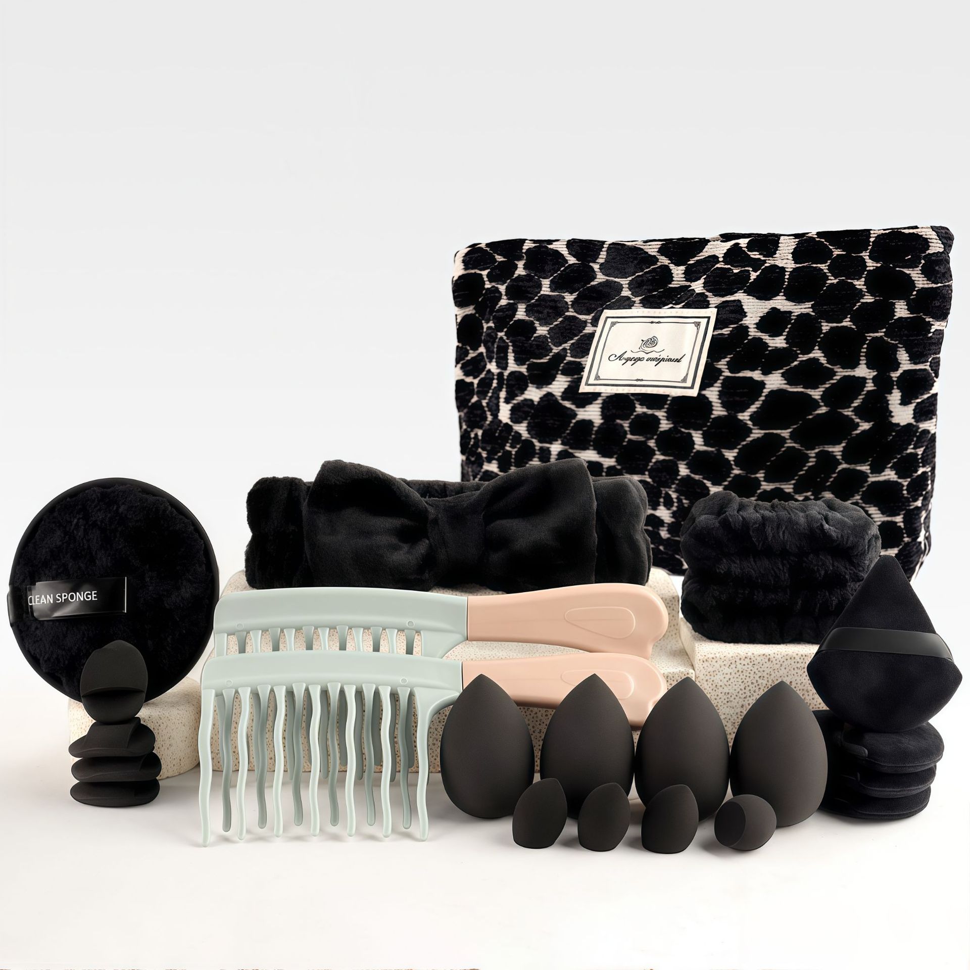Makeup Brush Set Chic Fragranc - Travel Accessories Bag reseña y precio