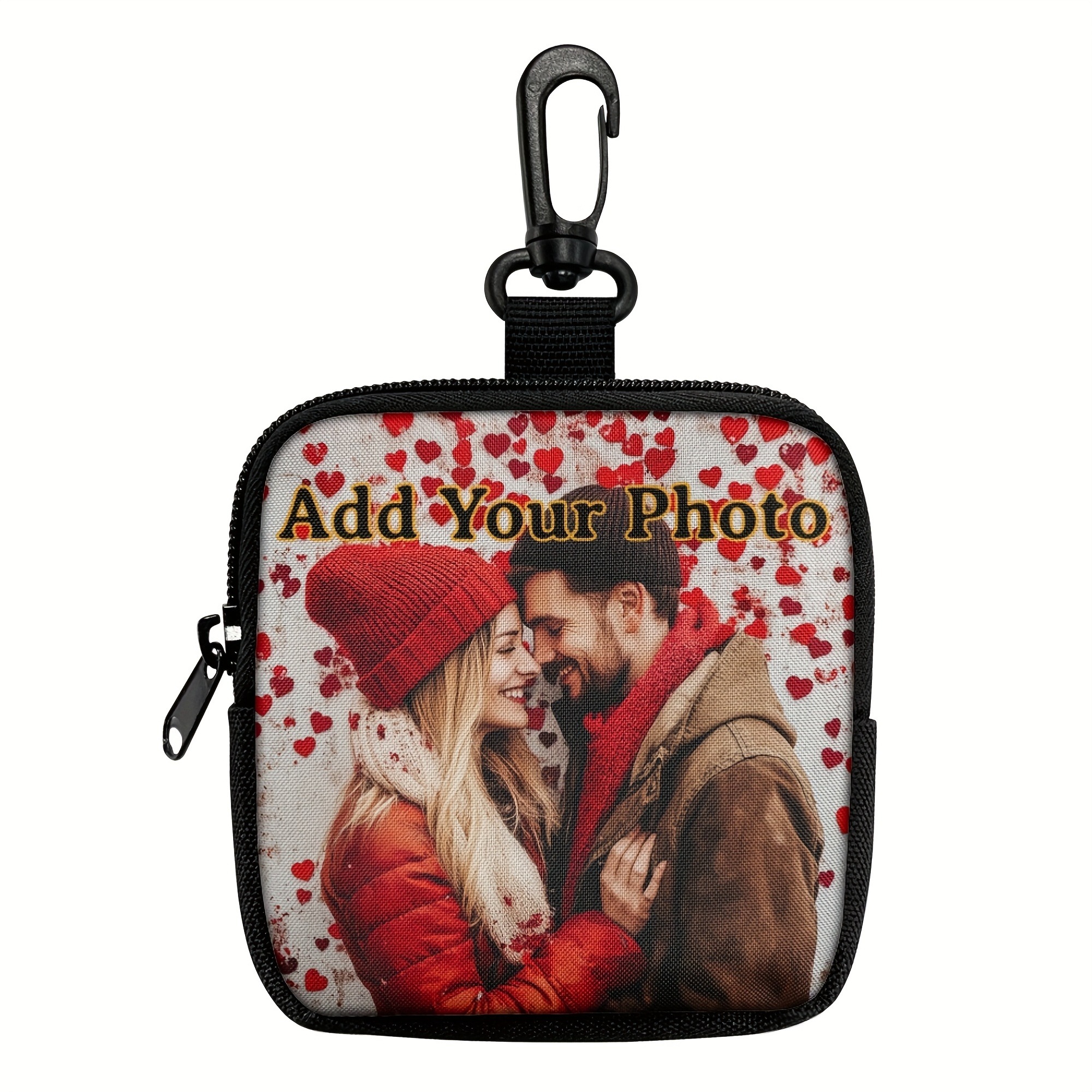 Custom Photo Coin Bag Mini Ear - Travel Accessories Pouch For Women reseña y precio