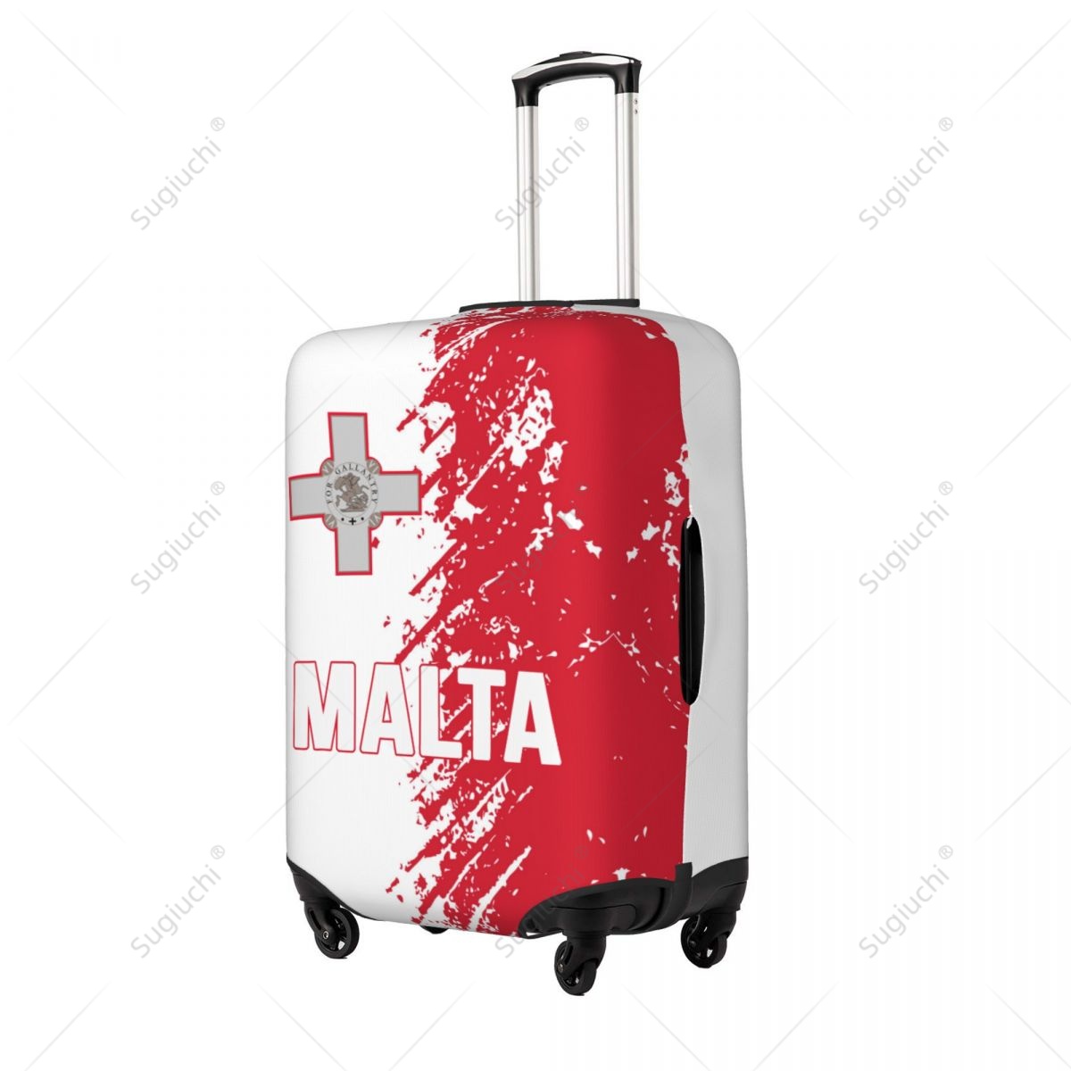Malta Flag Luggage Cover Suitc - Travel Accessories Malta reseña y precio