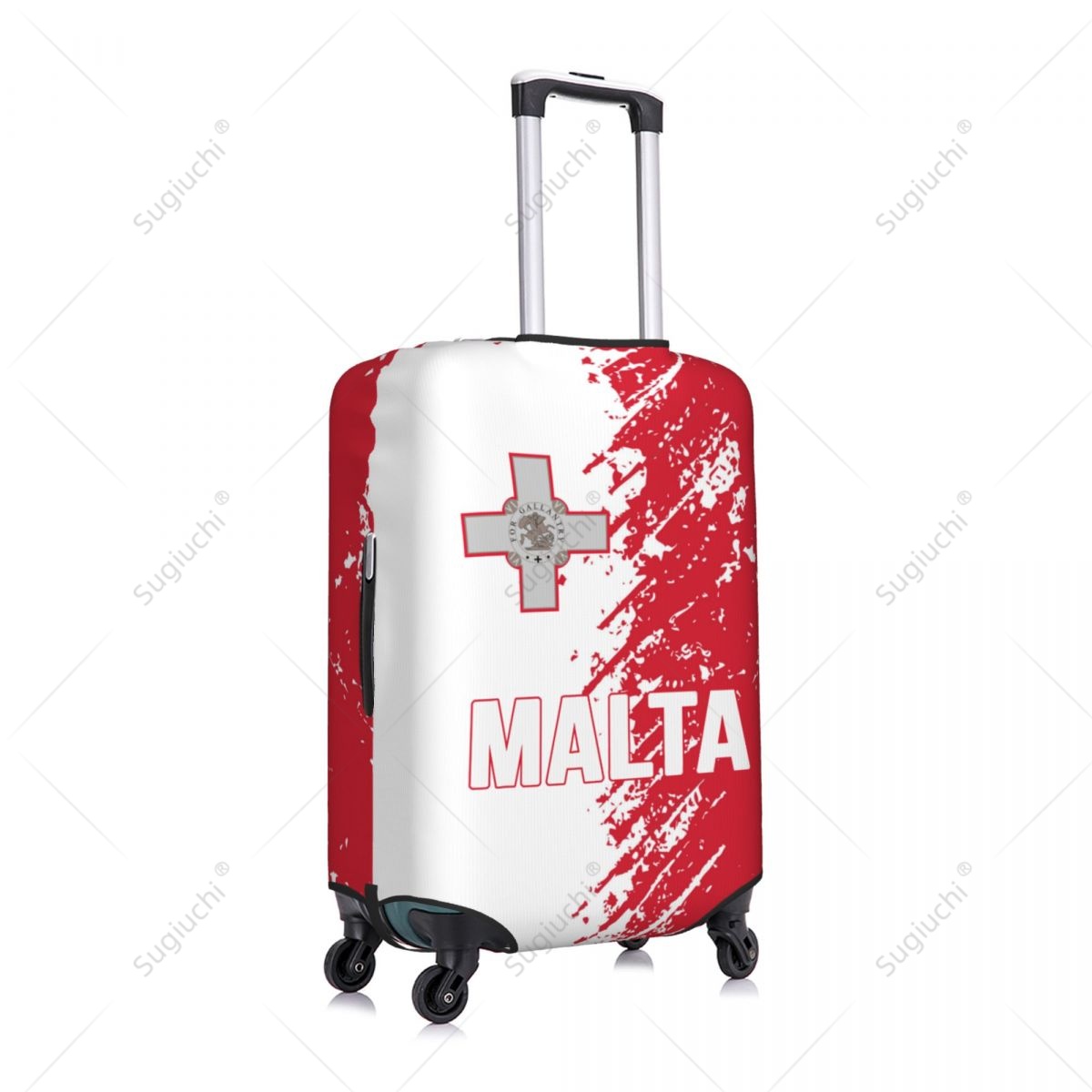 Malta Flag Luggage Cover Suitc - Travel Accessories Malta reseña y precio