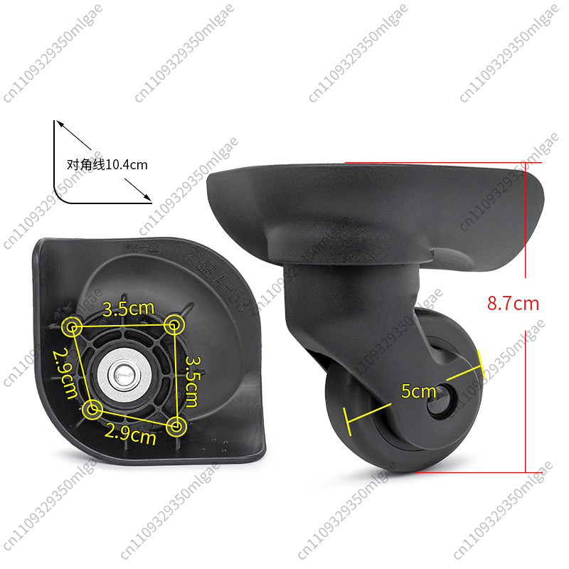 For TS50 Universal Wheels Repl - Luggage Wheel Replacement reseña y precio