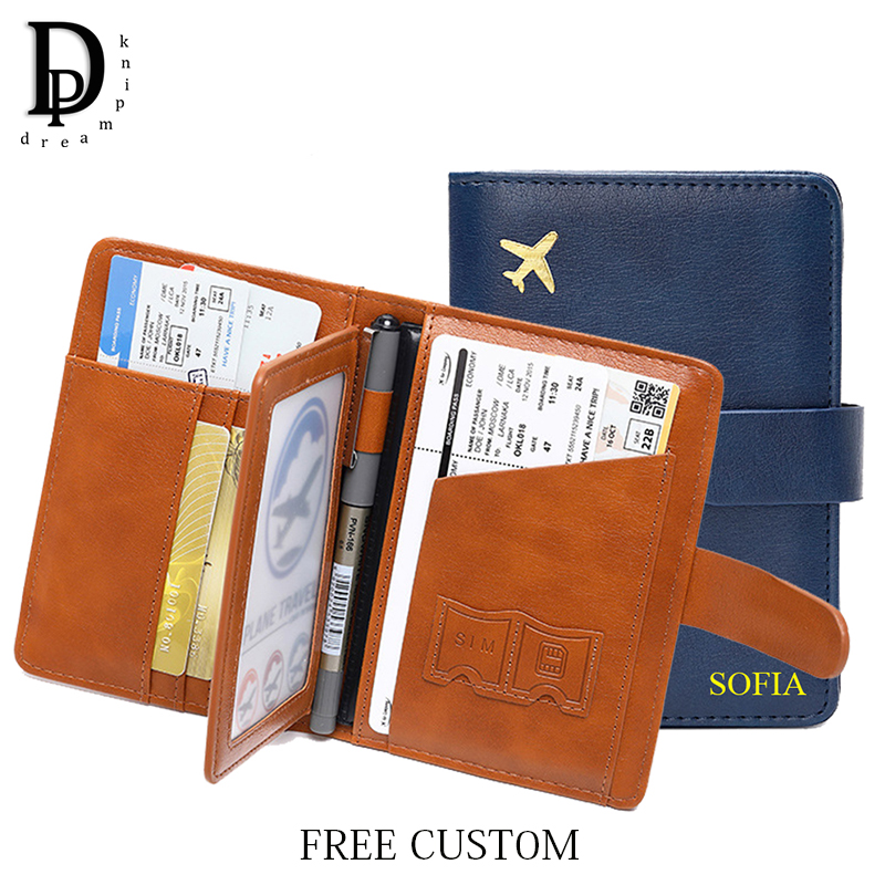 Custom Letters Travel Passport - Travel Accessories Bag For Men reseña y precio