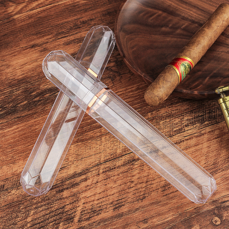 Acrylic Travel Cigar Tube Fash - Travel Accessories reseña y precio