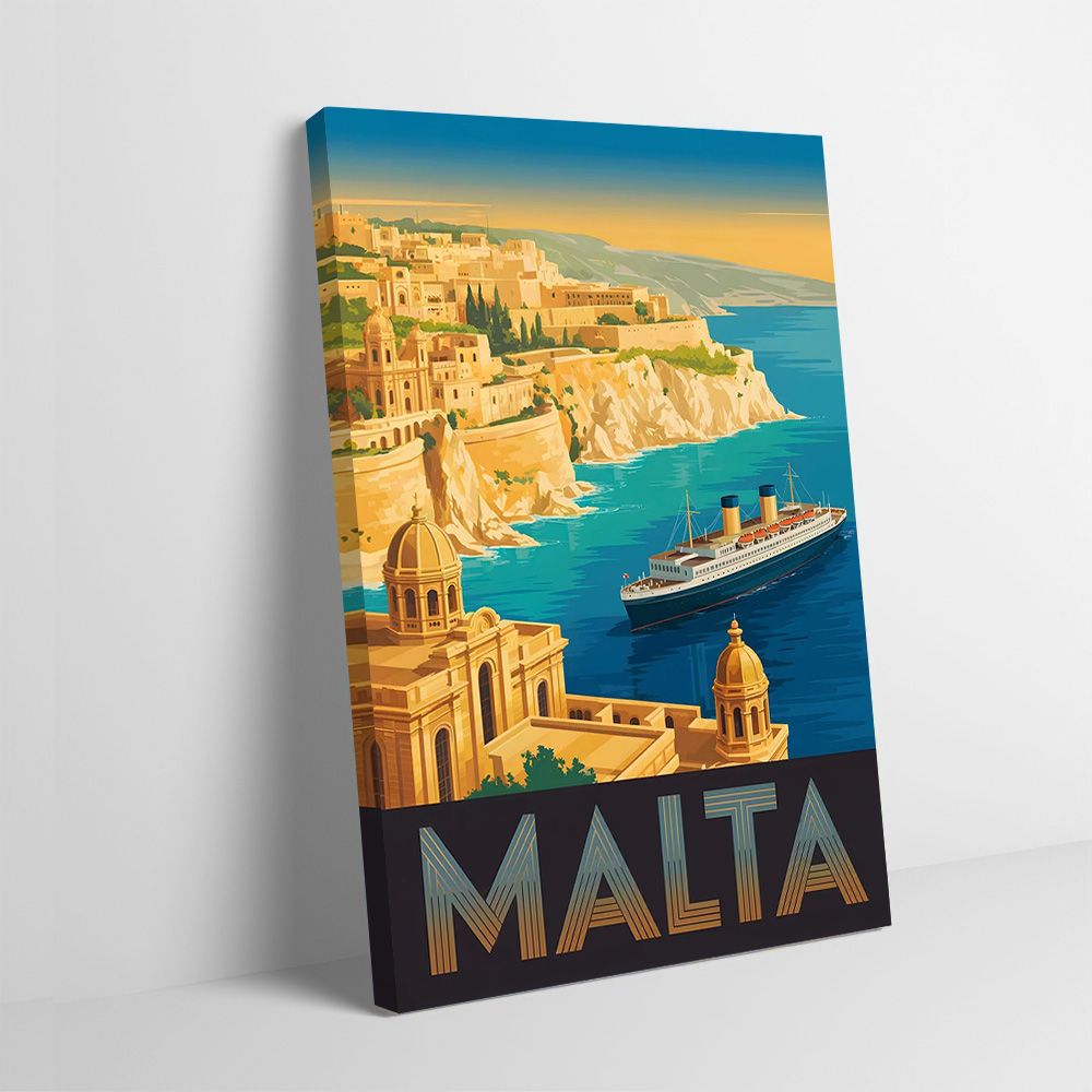 Malta Travel Printing Poster C - Travel Accessories Malta reseña y precio