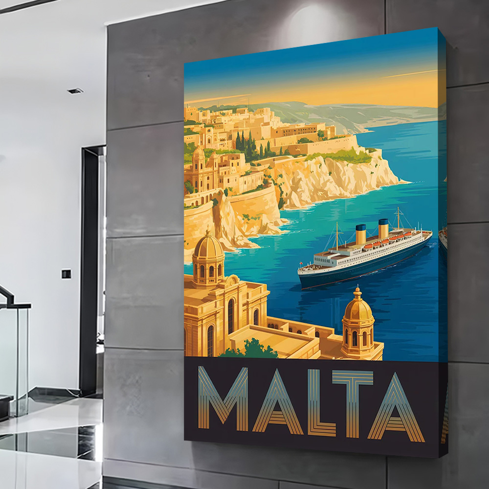 Malta Travel Printing Poster C - Travel Accessories Malta reseña y precio