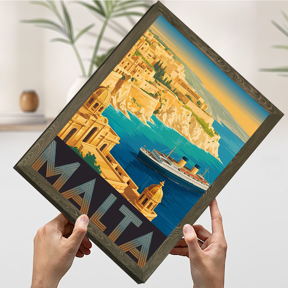 Malta Travel Printing Poster C - Travel Accessories Malta reseña y precio