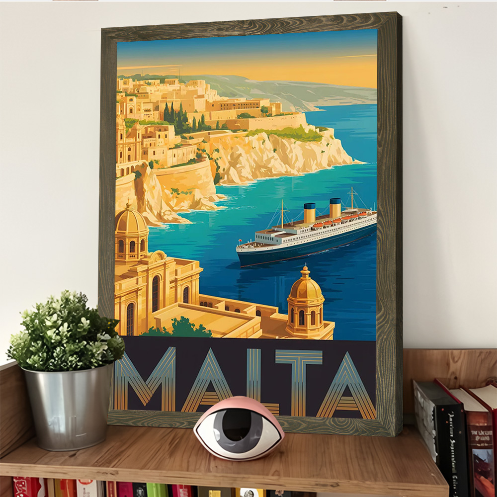Malta Travel Printing Poster C - Travel Accessories Malta reseña y precio