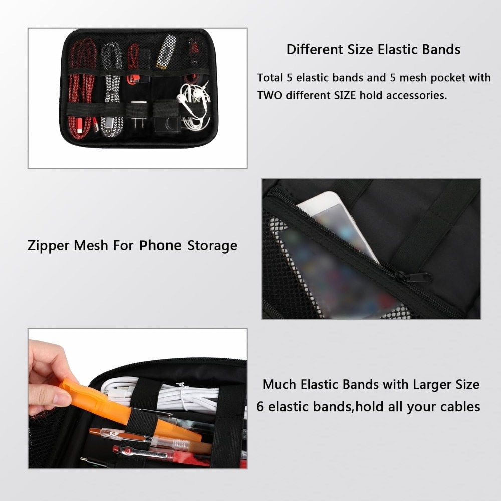 Electronics Organizer Travel C - Travel Accessories Bag reseña y precio