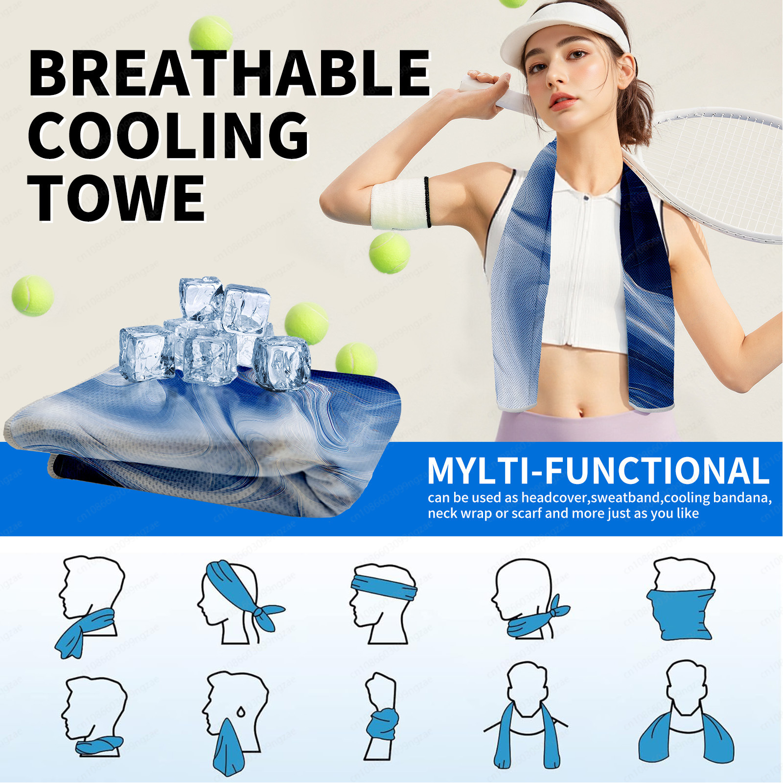 Cooling Quick Dry Sports Towel - Travel Towel Quick Dry reseña y precio