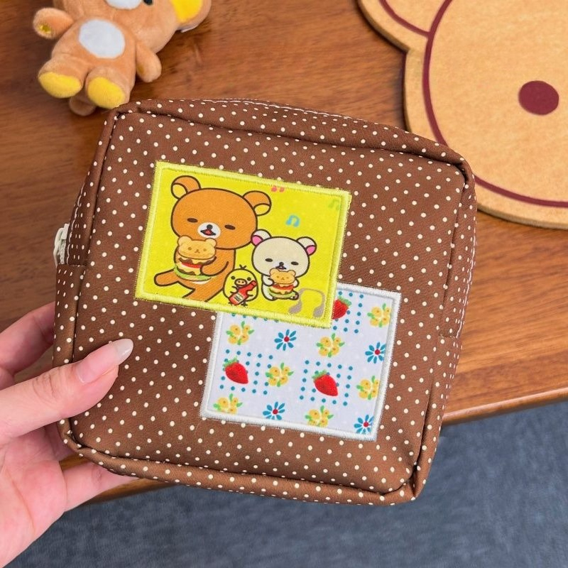 Rilakkuma Dot Pattern Makeup B - Travel Accessories Bag reseña y precio