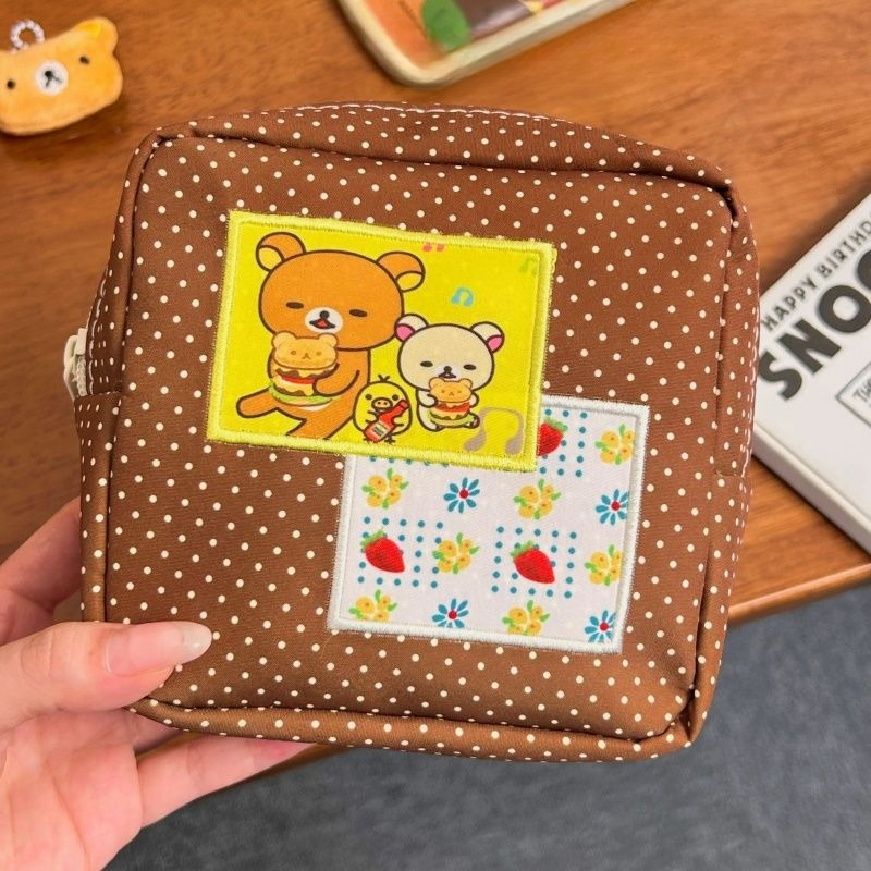Rilakkuma Dot Pattern Makeup B - Travel Accessories Bag reseña y precio