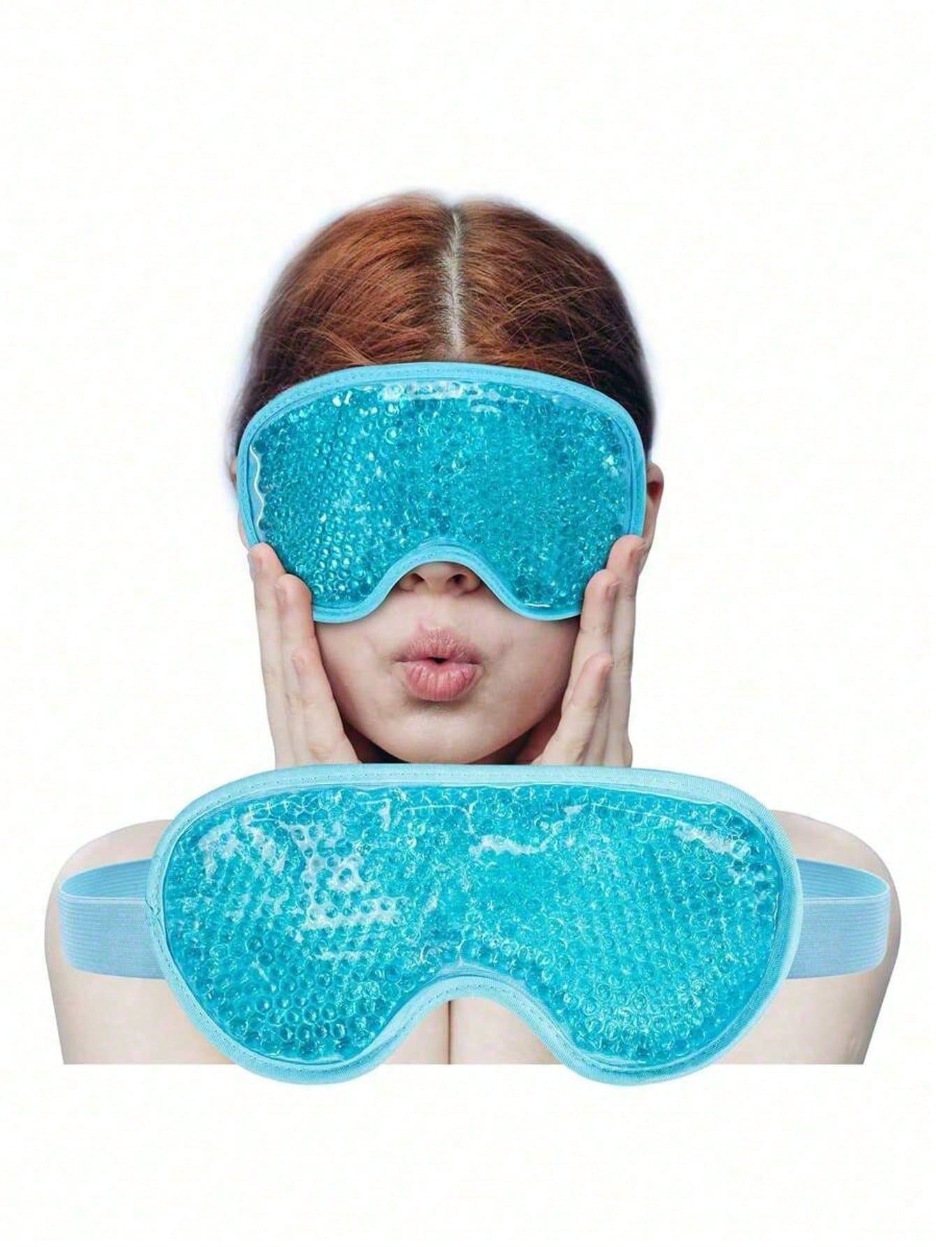 Reusable Cooling Gel Eye Mask  - Travel Accessories reseña y precio