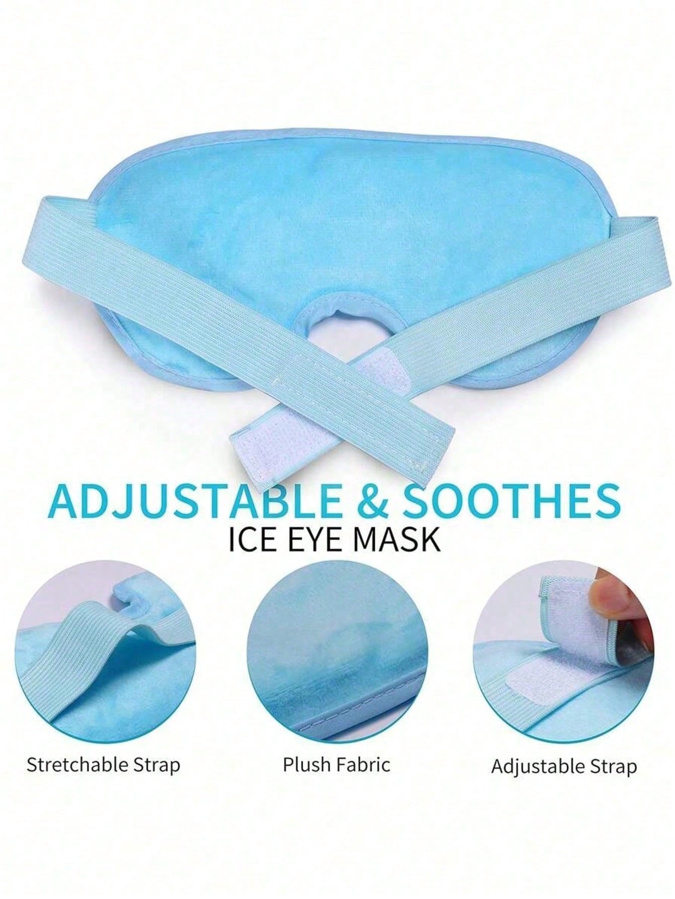 Reusable Cooling Gel Eye Mask  - Travel Accessories reseña y precio