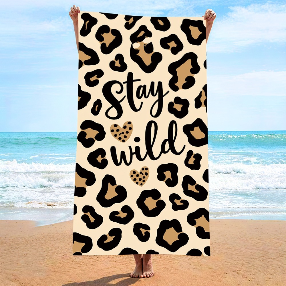 Leopard Print Printing Quick-d - Travel Towel Quick Dry reseña y precio