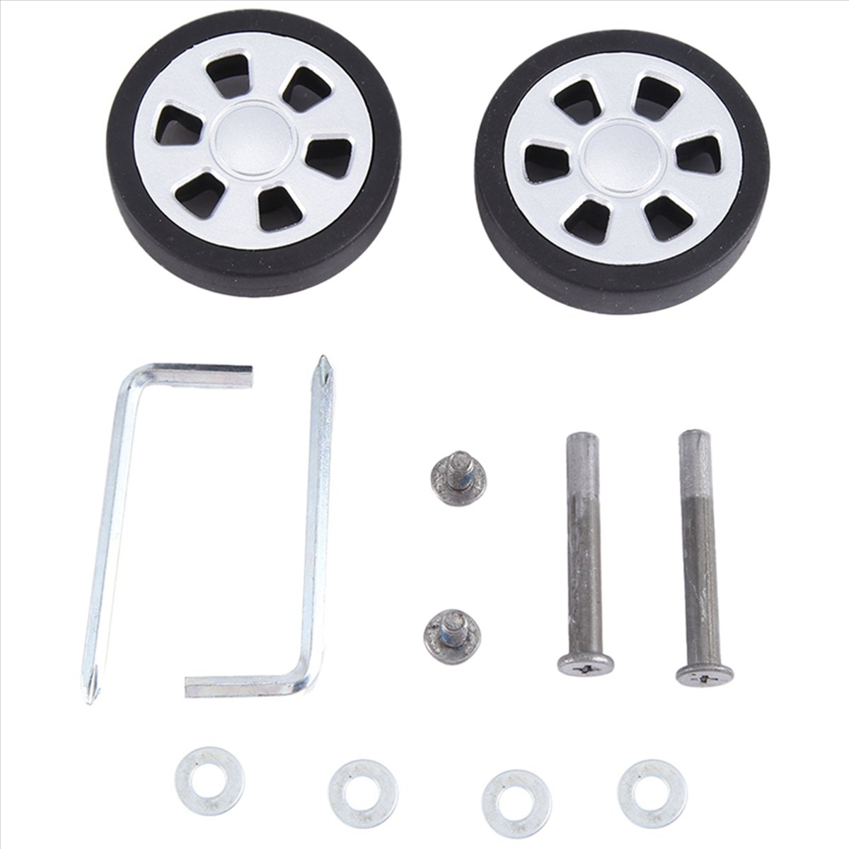 ABQR 55x13mm Set of 2 Luggage  - Luggage Wheel Replacement reseña y precio