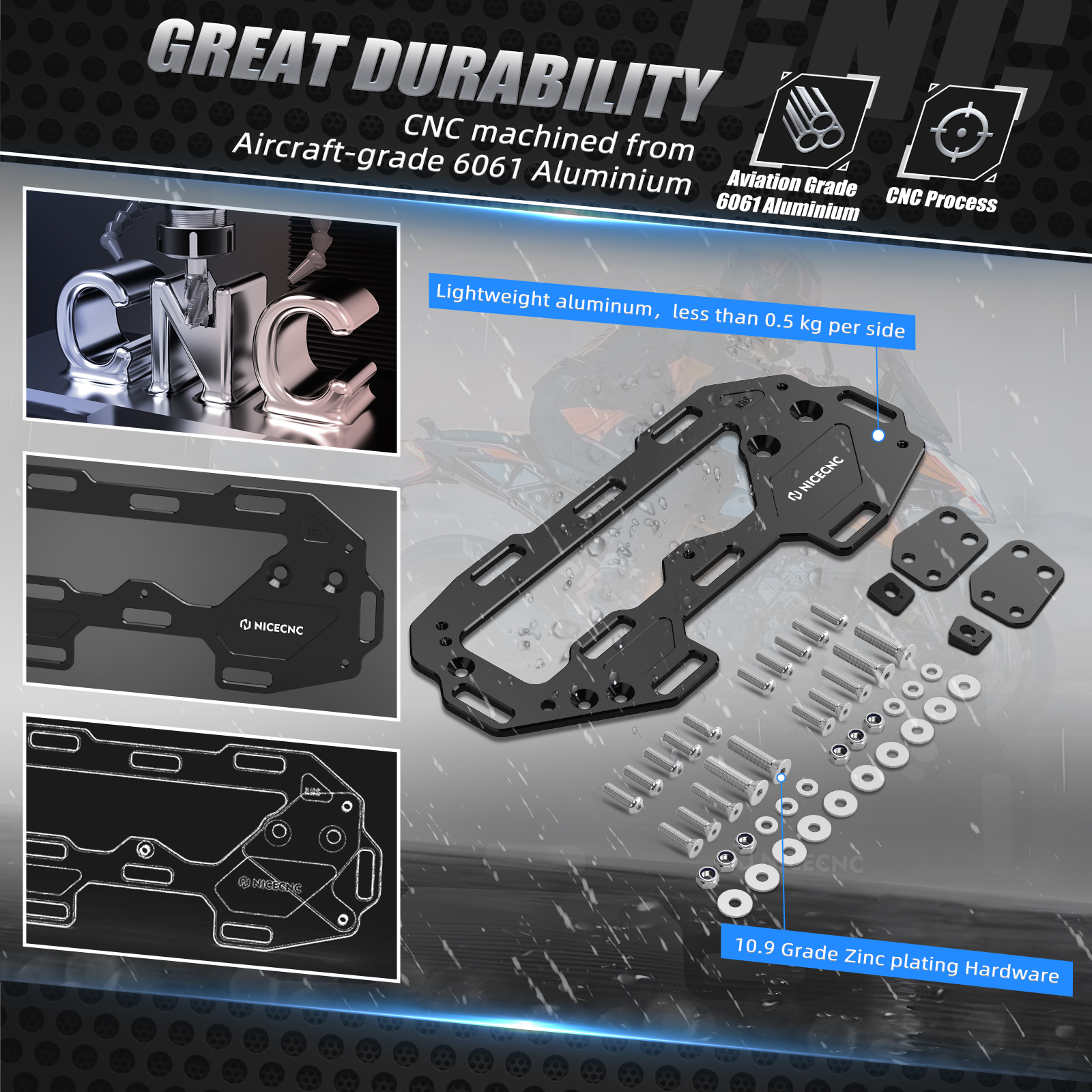 NICECNC For KTM 1290 Super Adv - Travel Accessories New reseña y precio