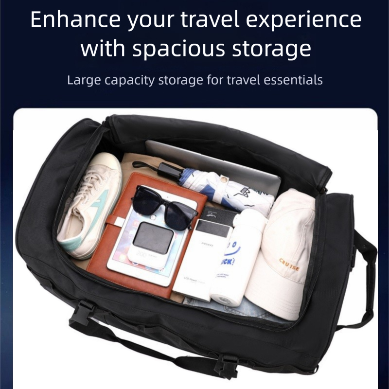 Heavy-Duty Wheeled Duffel Bag  - Travel Accessories Bag For Men reseña y precio