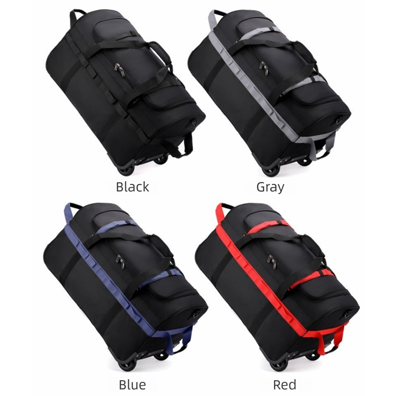 Heavy-Duty Wheeled Duffel Bag  - Travel Accessories Bag For Men reseña y precio