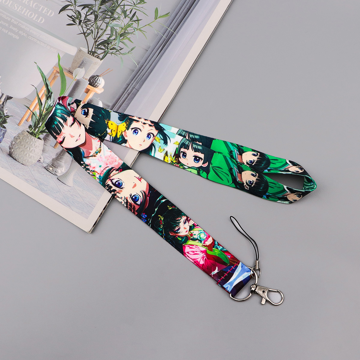 Cute Anime Girl Lanyard Neck S - Travel Accessories New reseña y precio