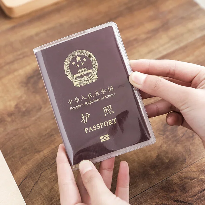 Transparent Passport Cover PVC - Travel Accessories Pouch For Women reseña y precio