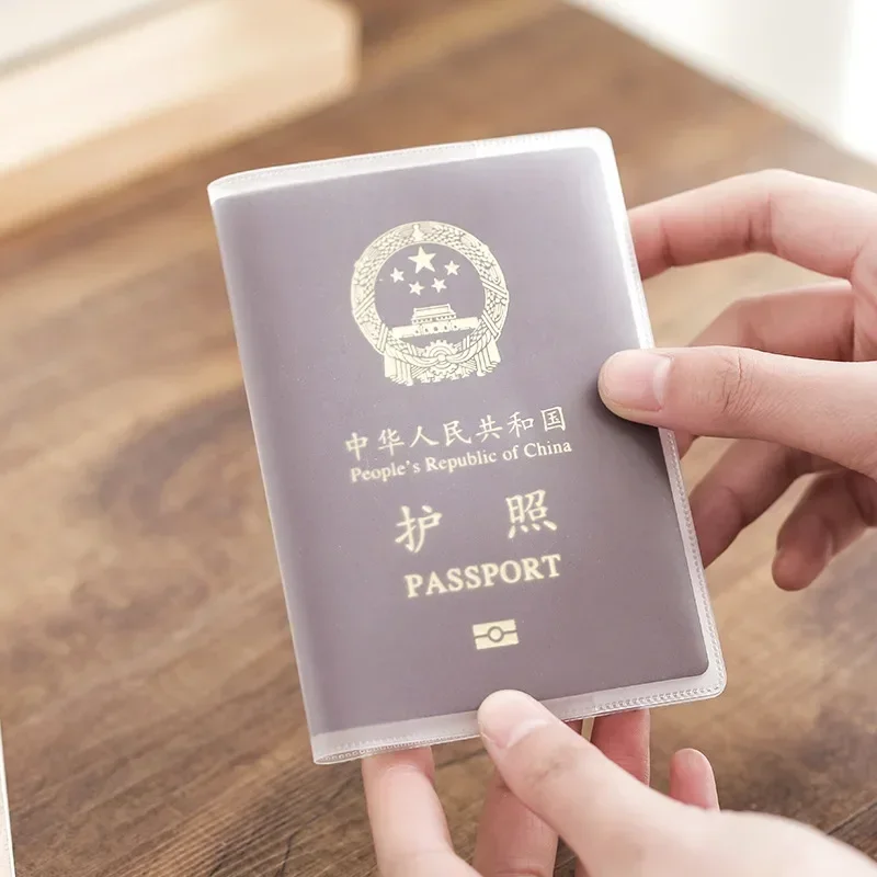 Transparent Passport Cover PVC - Travel Accessories Pouch For Women reseña y precio