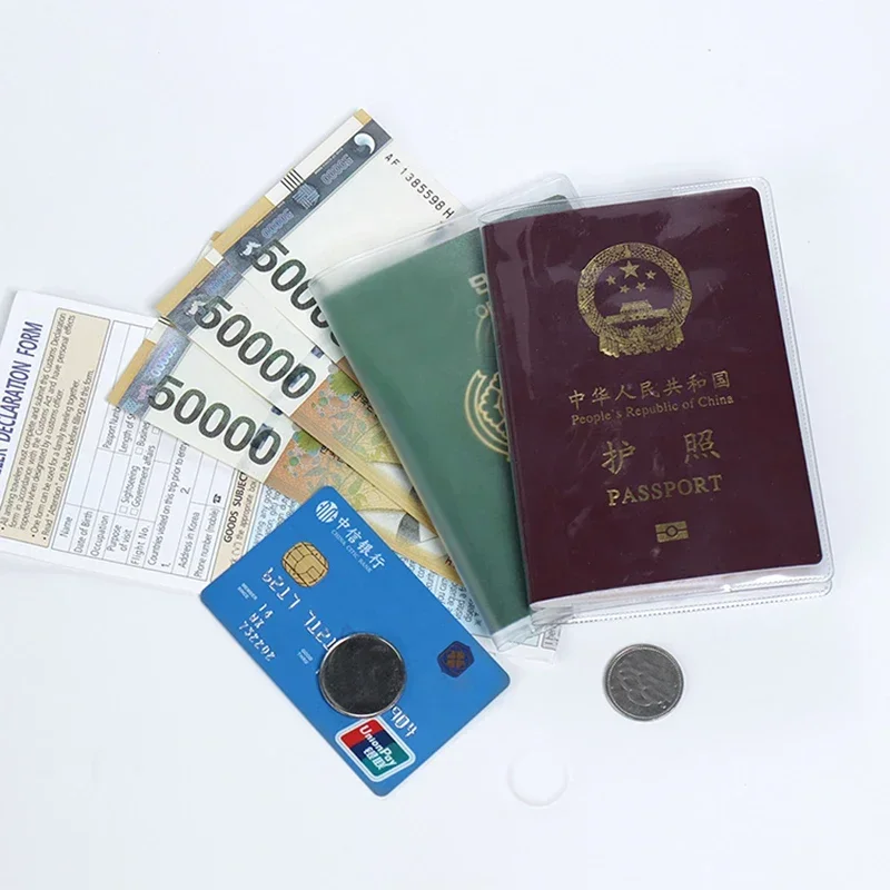 Transparent Passport Cover PVC - Travel Accessories Pouch For Women reseña y precio