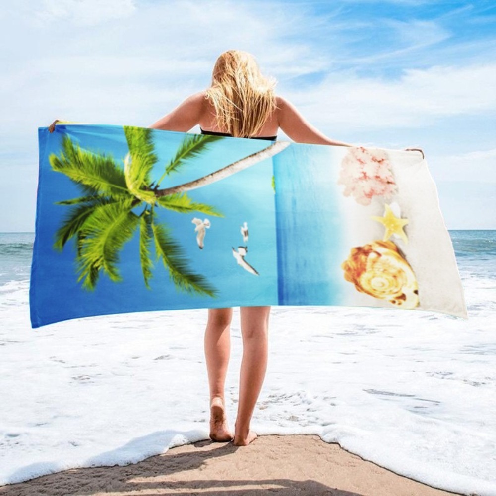 Leopard Print Bath Towel 70x14 - Travel Towel Quick Dry reseña y precio