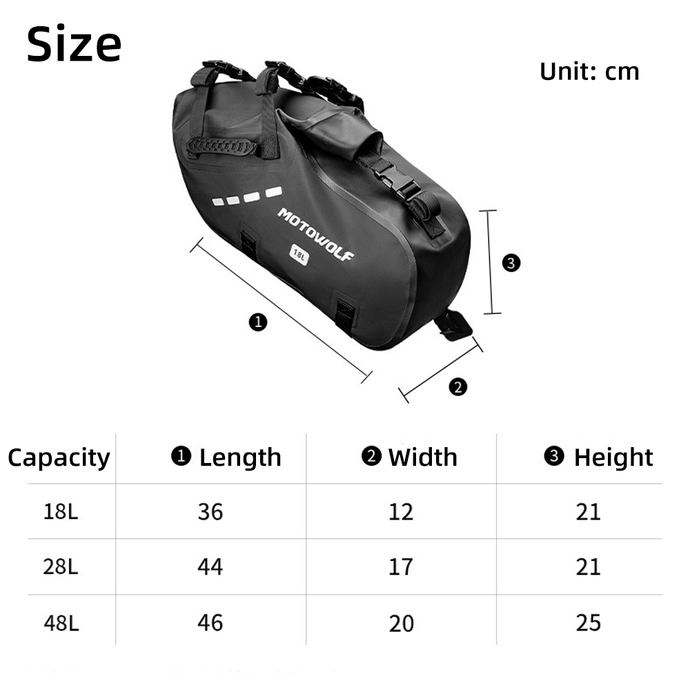 Waterproof Motorcycle Saddle B - Travel Accessories New reseña y precio