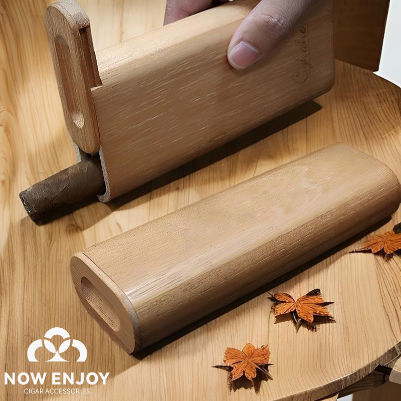 Portable Cigar Case Natural Ce - Travel Accessories reseña y precio