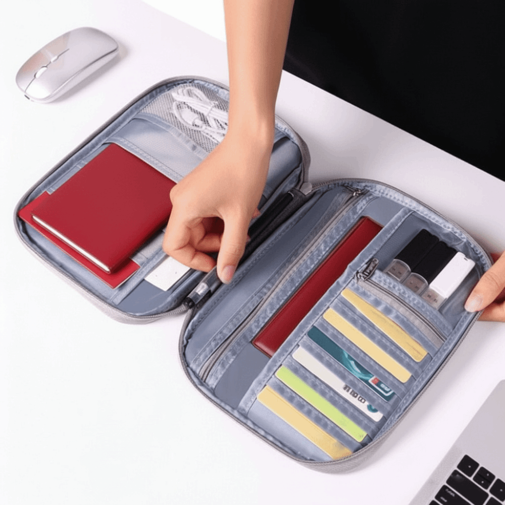 Creative Solid Color Passport  - Travel Accessories Bag For Men reseña y precio