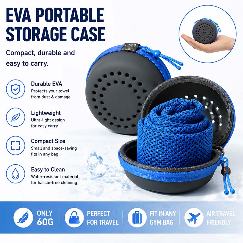 Portable Cooling Sports Towel  - Travel Towel Quick Dry reseña y precio