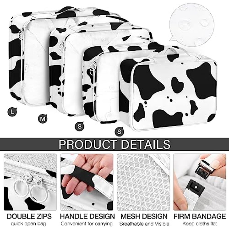 8 Set Packing Cubes for Travel - Travel Accessories Bag reseña y precio