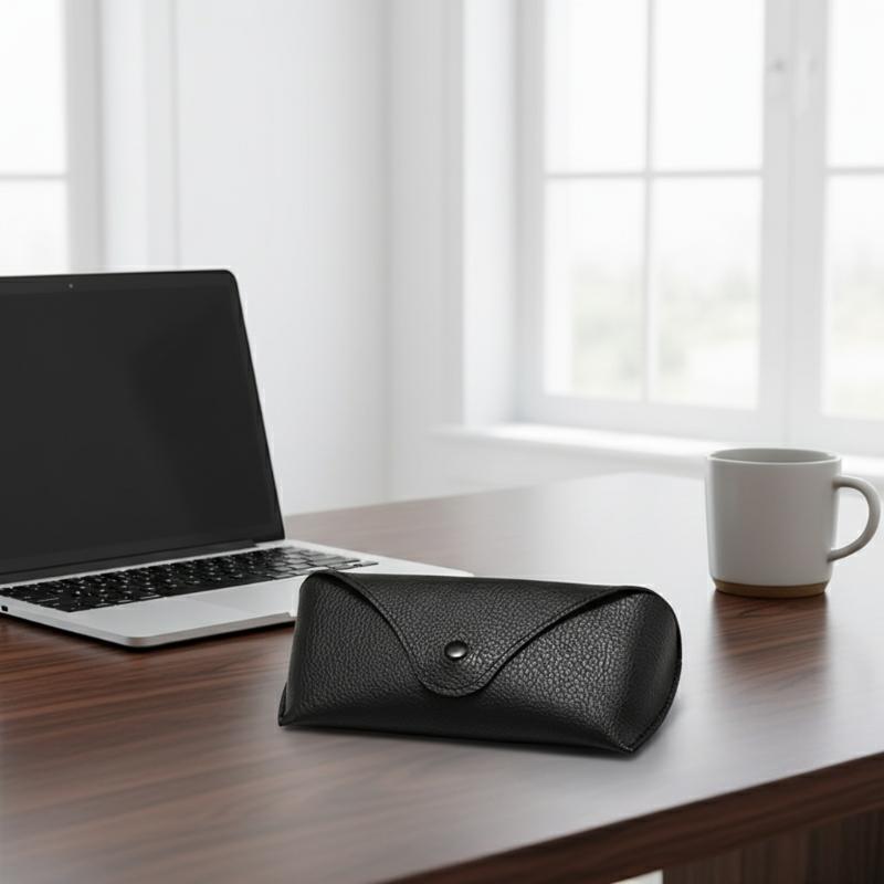 PU Leather Sunglasses Case Com - Travel Accessories Pouch For Women reseña y precio