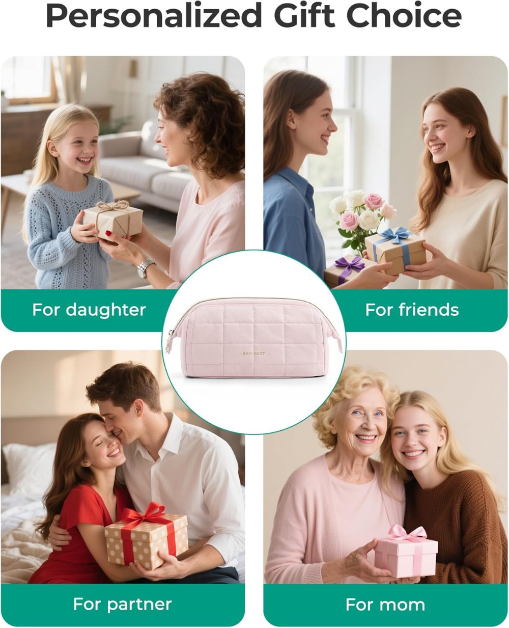 Puffy Makeup Bag Travel Toilet - Travel Accessories Bag reseña y precio